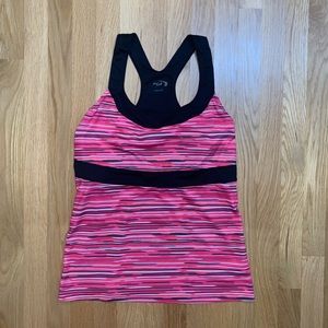 Racerback athletic tank